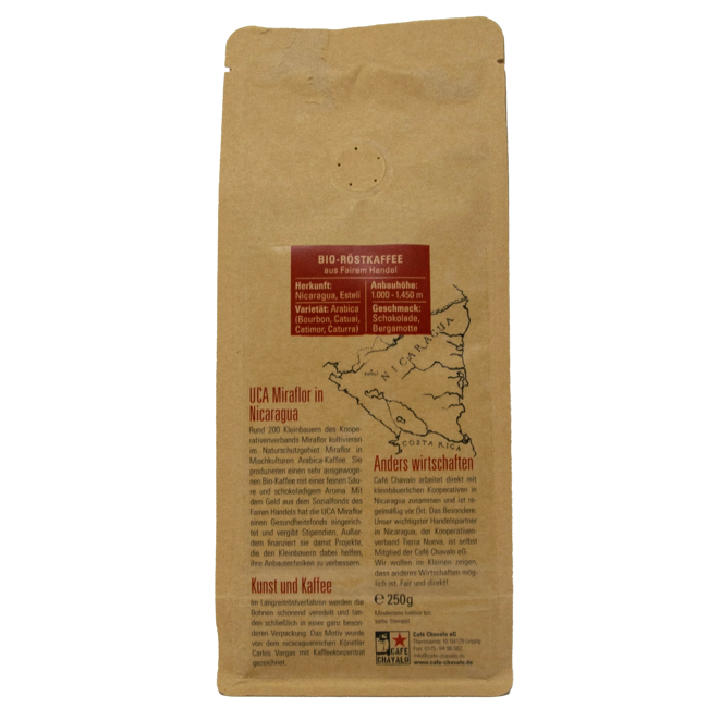 Deuxième image du produit Café Miraflor Bio Café en Grains 250g 3x by Café Chavalo