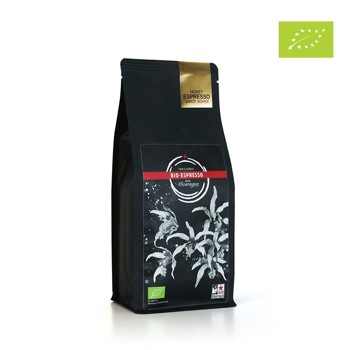 Espresso Honey Bio Café en Grains 250G - Pack 2 × 3 Pochettes