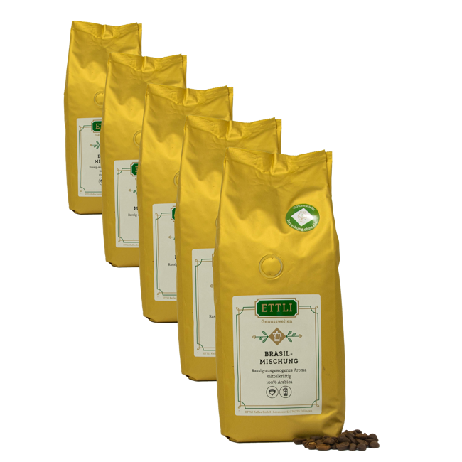 Caffè in grani - Miscela Brasile - 250g by ETTLI Kaffee