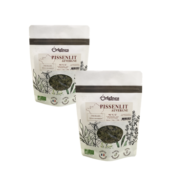 Infusion Bio Pissenlit feuilles coupées - Vrac 500g - Pack 2 × Beutel 500 g