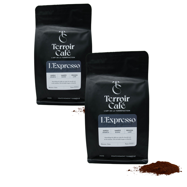 Terroir Cafe Terroir Cafe La Composition D Espresso 1Kg Moulu Aeropress - 1 Kg by Terroir Cafe