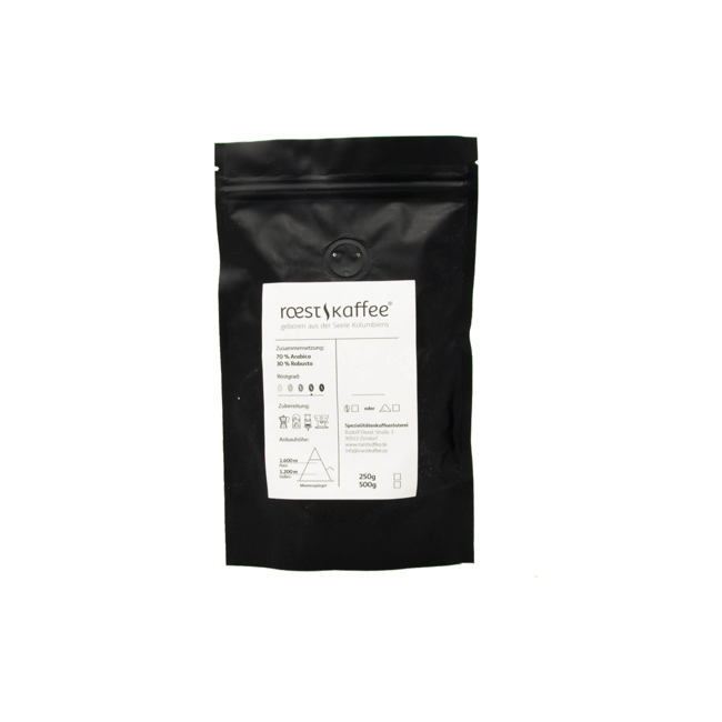 Deuxième image du produit Cafe En Grain Roestkaffee Perou Melange D Espresso 1 Kg by Roestkaffee