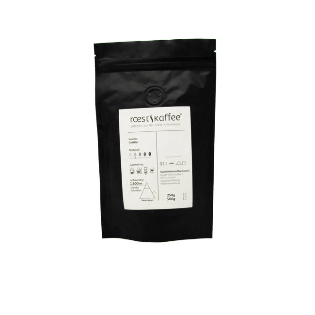 Deuxième image du produit Roestkaffee El Palmichal Single Origin Moulu Piston French Press- 500 G by Roestkaffee