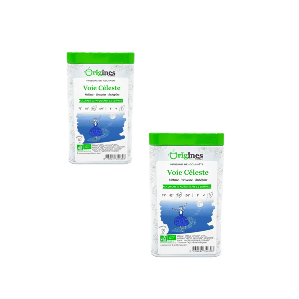 Origines Tea&Coffee Infusion Bio Voie Celeste En - 80G - 80 G by Origines Tea&Coffee