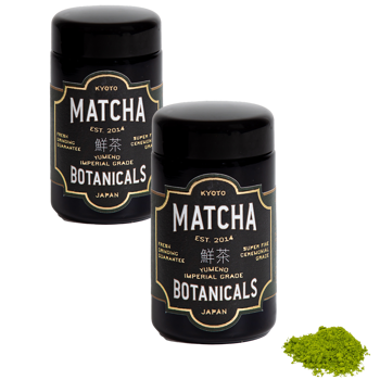 Matcha Botanicals Matcha Imperial Yumeno 40 g - Pack 2 × Glasflasche 40 g