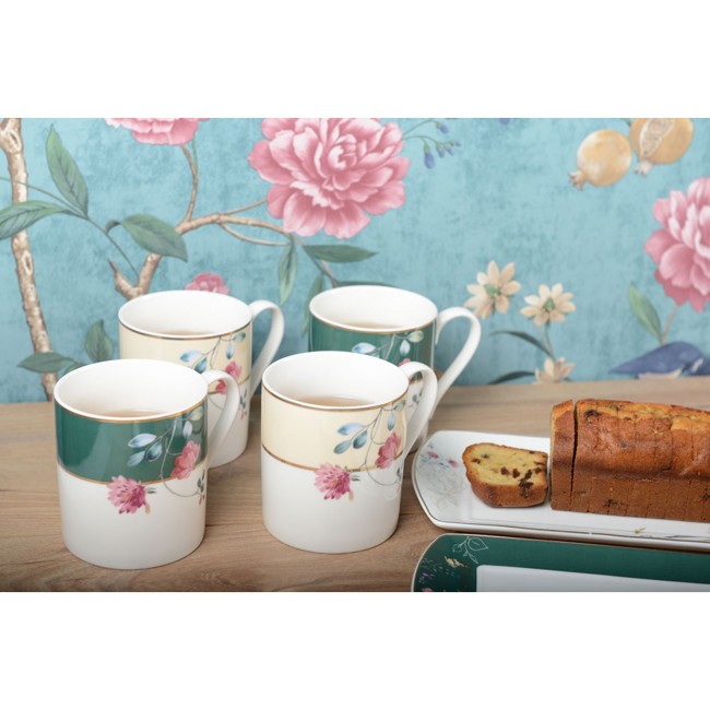 Deuxième image du produit Aulica Set De 4 Mugs Floral by Aulica