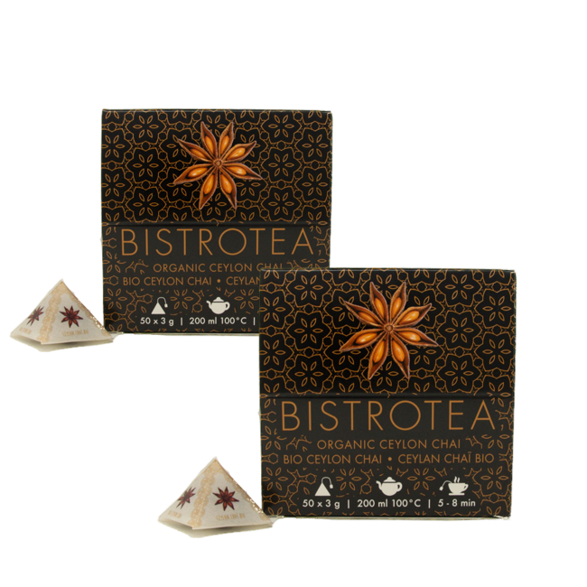 Bistrotea Ceylan Chai 50 Infusettes by Bistrotea