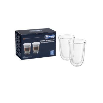 ComSaf Tasse à Café Transparent 400ml Verre Lot de 4, Tasse à thé