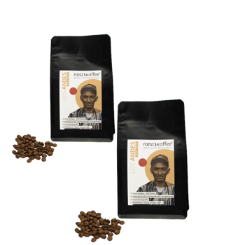 Los Andes - Single Origin - Pack 2 × Bohnen Beutel 500 g