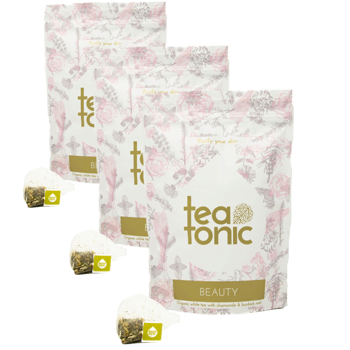 Teatonic Beauty Infusette 35 G - Pack 3 × Sachets de thé 35 g