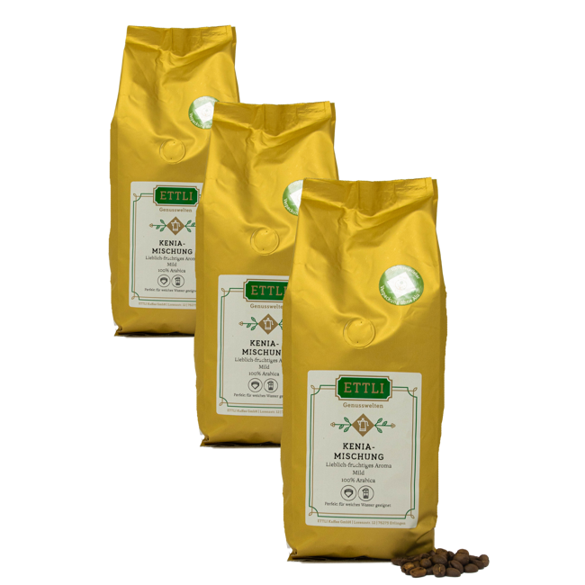 Kaffeebohnen - Kenia Mischung - 250g by ETTLI Kaffee