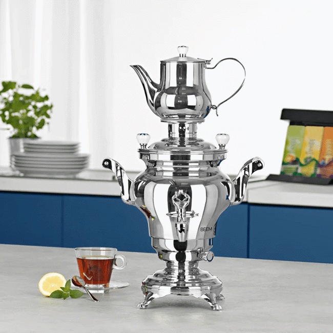 Dixième image du produit Beem Beem Samowar Odessa 3 L by BEEM