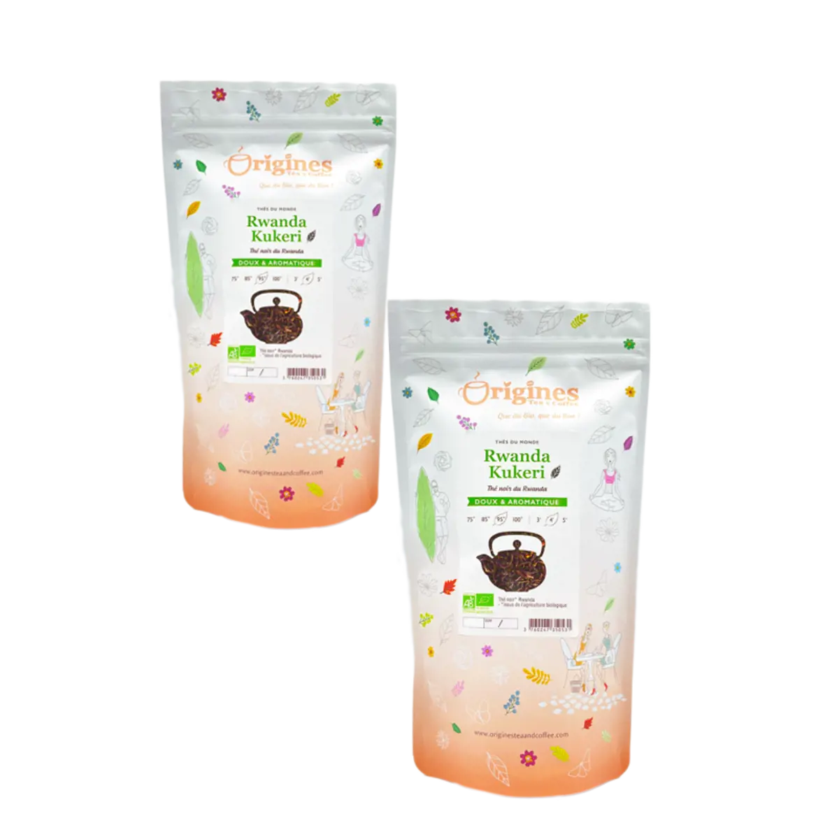 Tè Nero Bio sfuso - Rwanda Kukeri - 1kg by Origines Tea&Coffee