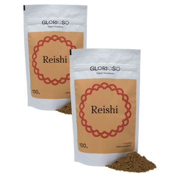 Glorioso Super Nutrients Reishi - 100 G - Pack 2 × Pochette 100 g
