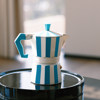 Quatrième image du produit GNALI & ZANI Brasil Cafetiere Italienne 3 Tasses Turquoise by GNALI & ZANI