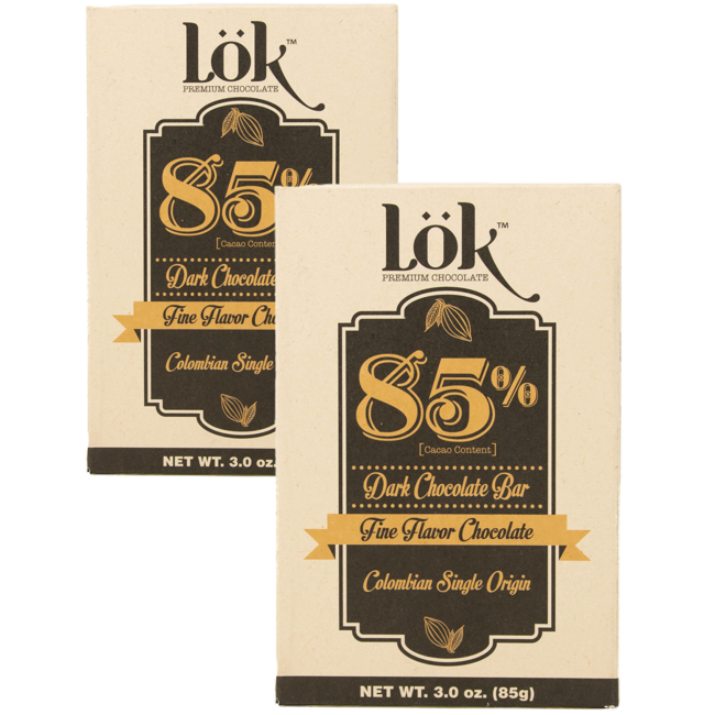 Cioccolato Tumaco Monorigine 85 % (x3) by LÖK FOODS