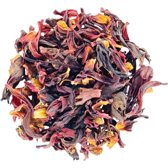 Deuxième image du produit Infusion Bio Fleurs d’hibiscus Fleurs entières en Sachet - 70g by Origines Tea&Coffee