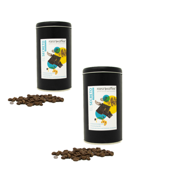 El Secreto - Espresso Blend - Pack 2 × Bohnen Metall-Box 500 g