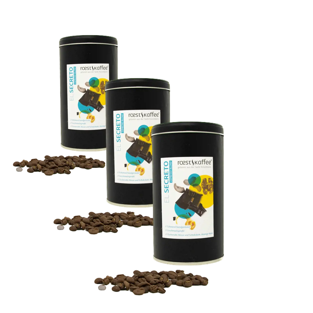 Cafe En Grain Roestkaffee El Secreto Espresso Blend - 500 G by Roestkaffee