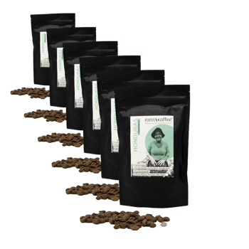 Honduras - Länderkaffee - Pack 6 × Chicchi Bustina 250 g
