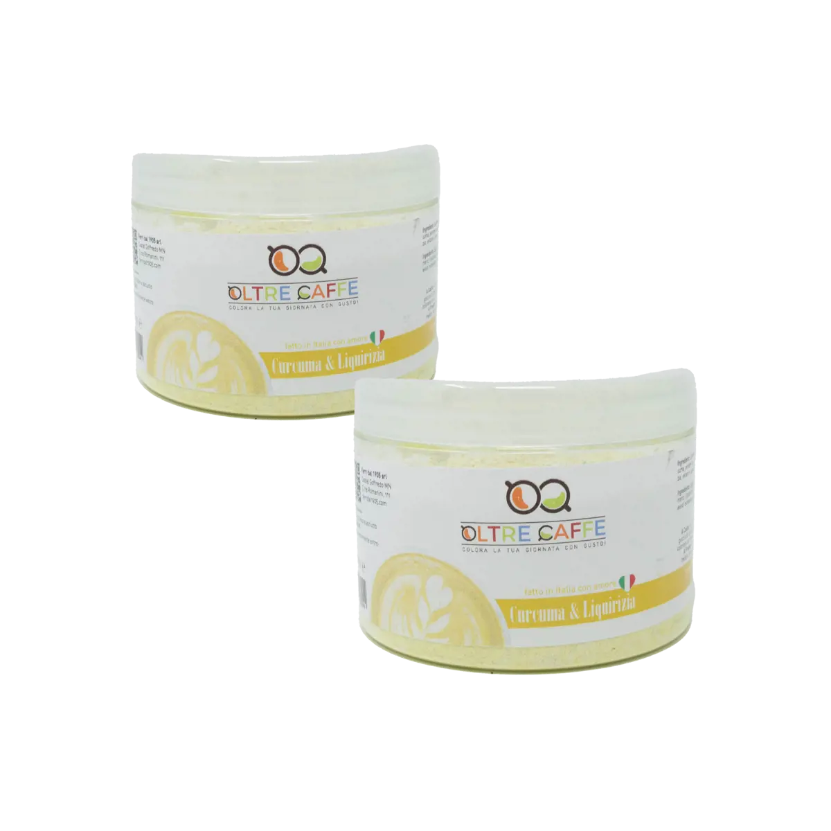 Miscela Curcuma e liquirizia Oltrecaffè 200 gr by Oltrecaffè