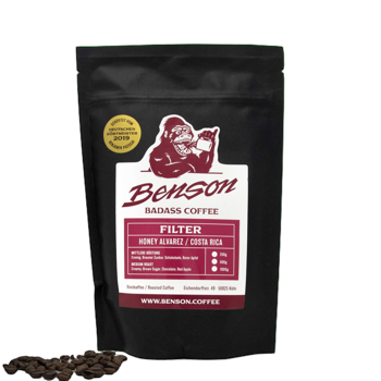 Kaffeebohnen - Honey Alvarez, Filter - 1kg - Bohnen Beutel 1 kg