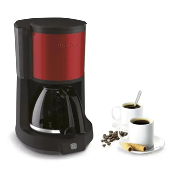 MOULINEX - Cafetière Moulinex Subito Rouge 15 tasses