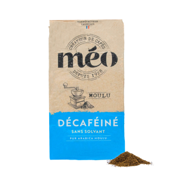 Café Méo Cafe Moulu Decafeine 250 Gr Moulu Espresso - 250 G - Moulu Espresso Pochette 250 g