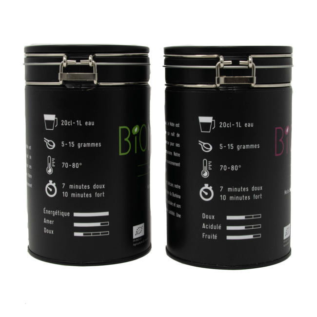 Deuxième image du produit Biomaté Duo Decouverte Mate Vert Hibiscus Box Decouverte Cadeau 300 G by Biomaté