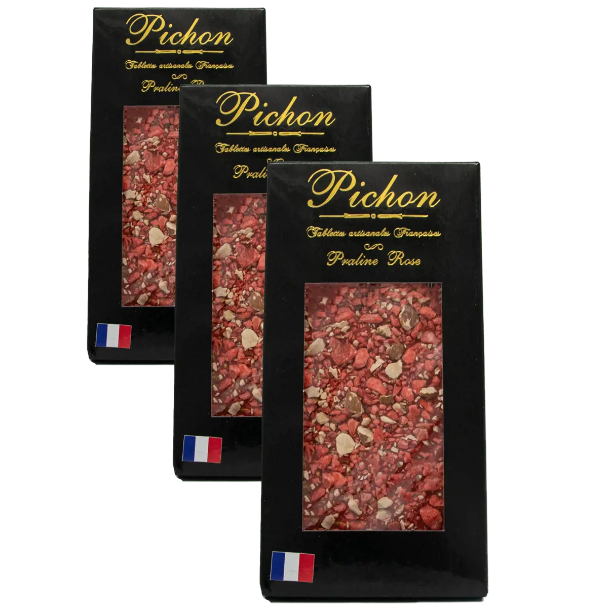 Pichon - Tablette Lyonnaise Tablette Chocolat Praline Rose Boite En Carton 110 G by Pichon - Tablette Lyonnaise