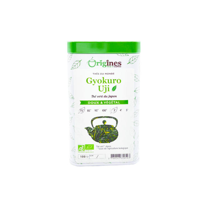 Origines Tea&Coffee The Vert Bio En - Gyokuro Uji Japon 100G - 100 G by Origines Tea&Coffee