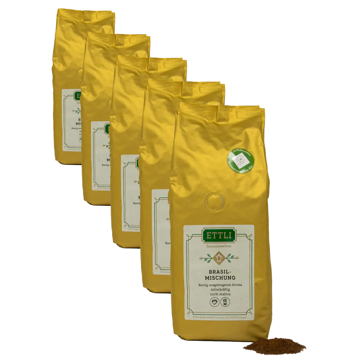 Ettli Kaffee Brasil Single Origin Moulu Aeropress - 250 G by ETTLI Kaffee