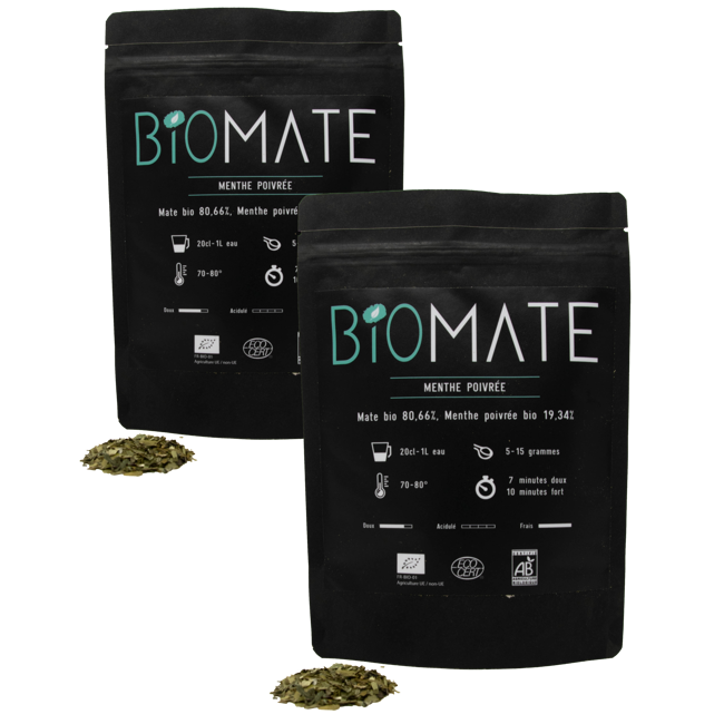 Biomaté Menthe Poivree- 50 G by Biomaté