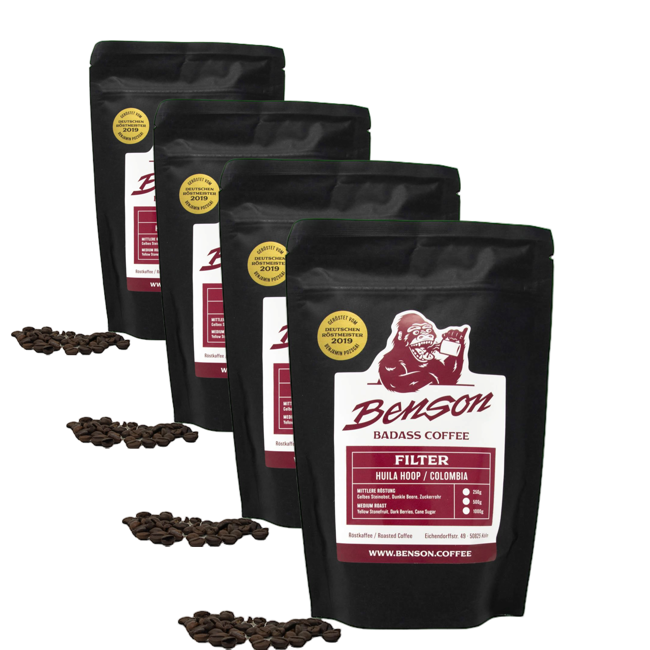 Cafe En Grain Benson Huila Hoop Filtre 250 G by Benson