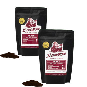 Huila Hoop - Filtro - Pack 2 × Macinatura French press Bustina 1 kg