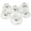 Terzo immagine del prodotto 6 tazze da espresso con sottobicchiere by Caffè Gioia