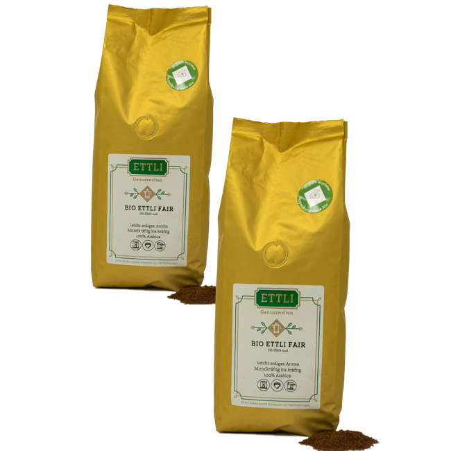 Caffè macinato - Bio ETTLI fiera - 1kg by ETTLI Kaffee