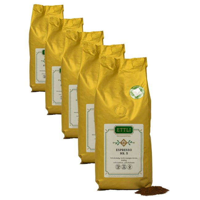 Caffè macinato - Espresso N°5 - 250g by ETTLI Kaffee