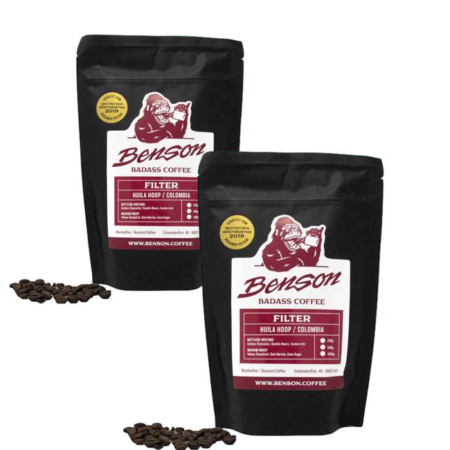 Cafe En Grain Benson Huila Hoop Filtre 1 Kg by Benson