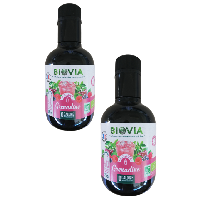 BIOVIA Infusions Concentrées Citron BIO - 250g by Oviatis