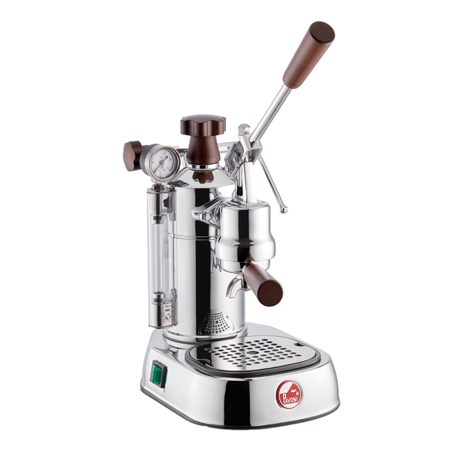 Troisième image du produit La Pavoni Europiccola Professional Inox 5 5 Kg Buse Vapeur Inox Finition Bois by La Pavoni