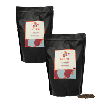 Der Prächtige von Herman - Kaffeebohnen 1 kg - Pack 2 × Bohnen Beutel 1 kg