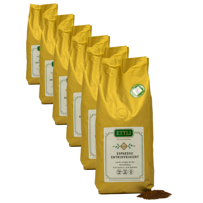 Ettli Kaffee Espresso Decafeine Moulu Filtre - 250 G by ETTLI Kaffee