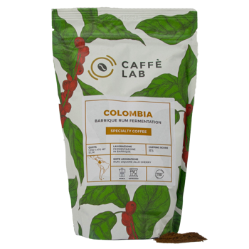 Caffè Colombia Rum Barrique - Espresso - Macinatura Espresso Bustina 250 g