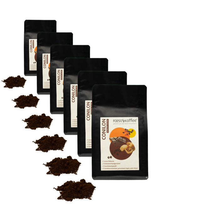 Roestkaffee Conilon Robusta Espresso Moulu Italien Moka- 250 G by Roestkaffee