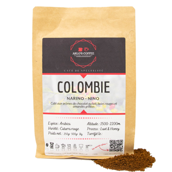 COLOMBIE - Mahlgrad Filter Beutel 1 kg