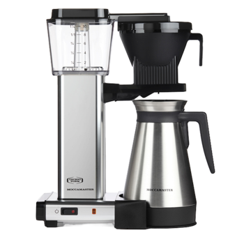 MOCCAMASTER Kaffeefiltermaschine - 1,25 l - KBGT Brushed - 