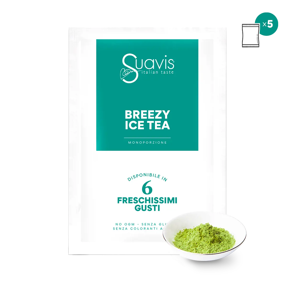 Deuxième image du produit Suavis The Glace Matcha Vrac En Boite Carton 160 G by Suavis