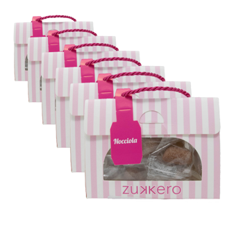 Zukkero Morceaux De Sucre Coeur Noisette 60 Gr Boite En Carton 60 G - Pack 6 × Boîte en carton 60 g