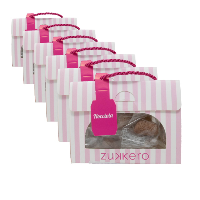 Zucker-Herzen Haselnuss 60 gr by Zukkero